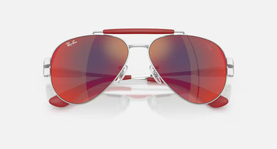 Ray-Ban Aviator SCUDERIA FERRARI COLLECTION RB3762M F125/6P.