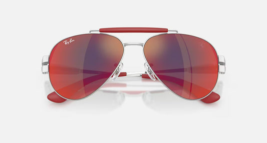 Ray-Ban Aviator SCUDERIA FERRARI COLLECTION RB3762M F125/6P.