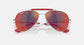 Ray-Ban Aviator SCUDERIA FERRARI COLLECTION RB3762M F125/6P.